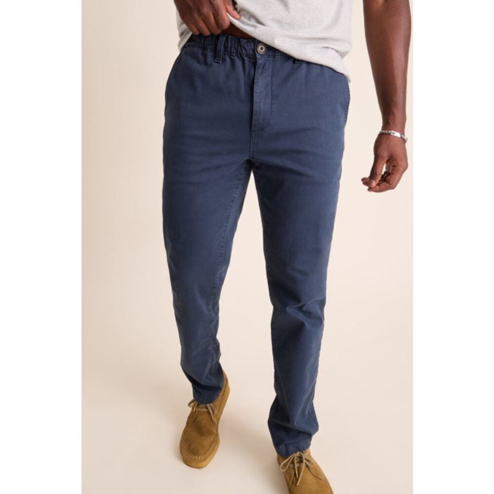NWT Chubbies Men Originals Stretch Twill Pant Faded Navy Pants Size Large 30” - Picture 1 of 8